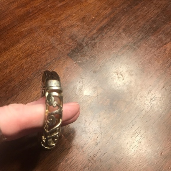 💛Brown and gold bangle bracelet - Picture 4 of 4